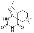 52-30-2,1-ethyl-4,4-dimethyl-8,10-diaza-4-silaspiro[5.5]undecane-7,9,11-trione