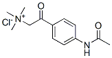 52018-82-3,(4-acetamidophenacyl)trimethylammonium chloride