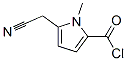 52074-59-6,1H-Pyrrole-2-carbonyl chloride, 5-(cyanomethyl)-1-methyl- (9CI)
