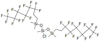521069-01-2,BIS((TRIDECAFLUORO-1,1,2,2-TETRAHYDROOCTYL)DIMETHYLSILOXY)METHYLCHLOROSILANE