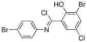 52117-16-5,3-bromo-N-(4-bromophenyl)-5-chloro-2-hydroxybenzenecarboximidoyl chloride