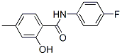 521272-14-0,Benzamide, N-(4-fluorophenyl)-2-hydroxy-4-methyl- (9CI)