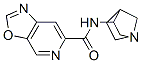521277-85-0,Oxazolo[5,4-c]pyridine-6-carboxamide, N-1-azabicyclo[2.2.1]hept-3-yl- (9CI)