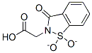 52188-11-1,(1,1-DIOXIDO-3-OXO-1,2-BENZISOTHIAZOL-2(3H)-YL)ACETIC ACID