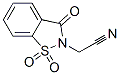 52188-12-2,(1,1,3-TRIOXO-1,3-DIHYDRO-1LAMBDA6-BENZO[D]ISOTHIAZOL-2-YL)-ACETONITRILE