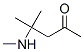 52221-51-9,2-Pentanone, 4-methyl-4-(methylamino)- (9CI)