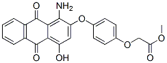 52236-82-5,methyl [4-[(1-amino-9,10-dihydro-4-hydroxy-9,10-dioxo-2-anthryl)oxy]phenoxy]acetate