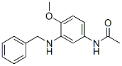 52258-02-3,N-[4-methoxy-3-[(phenylmethyl)amino]phenyl]acetamide