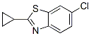 52260-26-1,Benzothiazole, 6-chloro-2-cyclopropyl- (9CI)