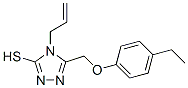 522606-41-3,4-ALLYL-5-(4-ETHYL-PHENOXYMETHYL)-4H-[1,2,4]TRIAZOLE-3-THIOL