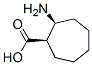 522644-03-7,Cycloheptanecarboxylic acid, 2-amino-, (1R,2S)- (9CI)