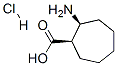 522644-07-1,(1R,2S)-(-)-2-AMINOCYCLOHEPTANECARBOXYLIC ACID HYDROCHLORIDE