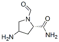 522644-40-2,2-Pyrrolidinecarboxamide, 4-amino-1-formyl-, (2S)- (9CI)