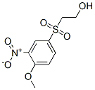 52398-83-1,2-[(4-methoxy-3-nitrophenyl)sulphonyl]ethanol