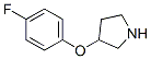 524045-02-1,3-(4-FLUOROPHENOXY)PYRROLIDINE