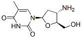 52450-18-7,1-[(2R,4S,5S)-4-Amino-5-(hydroxymethyl)oxolan-2-yl]-5-methylpyrimidine-2,4-dione