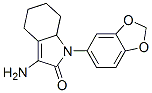 52480-74-7,3-amino-1-(1,3-benzodioxol-5-yl)-1,4,5,6,7,7a-hexahydro-2H-indol-2-one