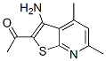 52505-42-7,1-(3-AMINO-4,6-DIMETHYLTHIENO[2,3-B]PYRIDIN-2-YL)ETHANONE