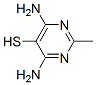 52514-03-1,5-Pyrimidinethiol,  4,6-diamino-2-methyl-