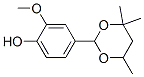 52514-66-6,2-methoxy-4-(4,4,6-trimethyl-1,3-dioxan-2-yl)phenol