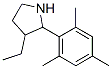 525537-27-3,Pyrrolidine, 3-ethyl-2-(2,4,6-trimethylphenyl)- (9CI)