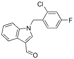 525570-33-6,1-(2-CHLORO-4-FLUOROBENZYL)-1H-INDOLE-3-CARBALDEHYDE