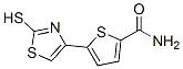 52560-89-1,5-(2-sulfanylidene-3H-1,3-thiazol-4-yl)thiophene-2-carboxamide