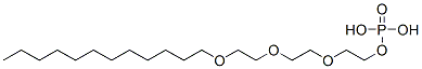 52598-24-0,2-[2-[2-(dodecyloxy)ethoxy]ethoxy]ethyl dihydrogen phosphate