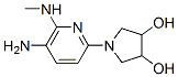 526184-84-9,3,4-Pyrrolidinediol, 1-[5-amino-6-(methylamino)-2-pyridinyl]- (9CI)