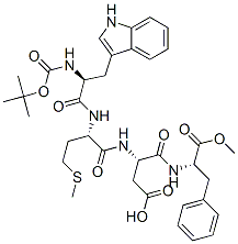 5262-09-9,1-methyl N-[N-[N-[N-[(tert-butoxy)carbonyl]-L-tryptophyl]-L-methionyl]-L-alpha-aspartyl]-3-phenyl-L-alaninate