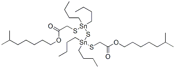 52628-34-9,diisooctyl 2,2'-[(1,1,3,3-tetrabutyl-1,3-distannathianediyl)bis(thio)]diacetate