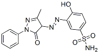 5264-47-1,3-[(4,5-dihydro-3-methyl-5-oxo-1-phenyl-1H-pyrazol-4-yl)azo]-4-hydroxybenzenesulphonamide