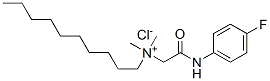 52771-02-5,decyl[2-[(4-fluorophenyl)amino]-2-oxoethyl]dimethylammonium chloride