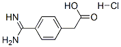 52798-09-1,(4-CARBAMIMIDOYL-PHENYL)-ACETIC ACID HYDROCHLORIDE