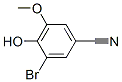 52805-45-5,3-BROMO-4-HYDROXY-5-METHOXYBENZONITRILE