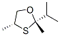 52806-18-5,1,3-Oxathiolane,2,4-dimethyl-2-(1-methylethyl)-,cis-(9CI)