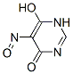 52809-58-2,4(1H)-Pyrimidinone, 6-hydroxy-5-nitroso- (9CI)