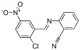 5281-84-5,2-[(2-chloro-5-nitro-phenyl)methylideneamino]benzonitrile