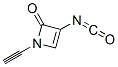 528871-29-6,2(1H)-Azetone, 1-ethynyl-3-isocyanato- (9CI)