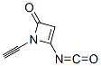 528871-30-9,2(1H)-Azetone, 1-ethynyl-4-isocyanato- (9CI)