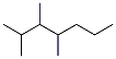 52896-95-4,2,3,4-Trimethylheptane.