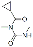 529487-66-9,Cyclopropanecarboxamide, N-methyl-N-[(methylamino)carbonyl]- (9CI)