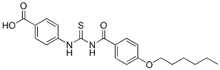 530126-72-8,4-[[[[4-(HEXYLOXY)BENZOYL]AMINO]THIOXOMETHYL]AMINO]-BENZOIC ACID