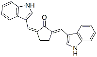 53013-59-5,2,5-BIS[(E)-1H-INDOL-3-YLMETHYLIDENE]CYCLOPENTANONE