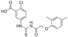 530130-39-3,2-CHLORO-5-[[[[(2,4-DIMETHYLPHENOXY)ACETYL]AMINO]THIOXOMETHYL]AMINO]-BENZOIC ACID