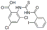 530130-61-1,3,5-DICHLORO-2-[[[(2-IODOBENZOYL)AMINO]THIOXOMETHYL]AMINO]-BENZOIC ACID