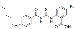 530131-25-0,5-BROMO-2-[[[[4-(HEXYLOXY)BENZOYL]AMINO]THIOXOMETHYL]AMINO]-BENZOIC ACID