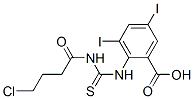 530131-57-8,2-[[[(4-CHLORO-1-OXOBUTYL)AMINO]THIOXOMETHYL]AMINO]-3,5-DIIODO-BENZOIC ACID