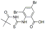 530132-29-7,3,5-DIBROMO-2-[[[(2,2-DIMETHYL-1-OXOPROPYL)AMINO]THIOXOMETHYL]AMINO]-BENZOIC ACID