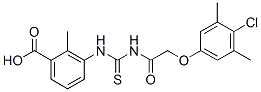 530132-33-3,3-[[[[(4-CHLORO-3,5-DIMETHYLPHENOXY)ACETYL]AMINO]THIOXOMETHYL]AMINO]-2-METHYL-BENZOIC ACID